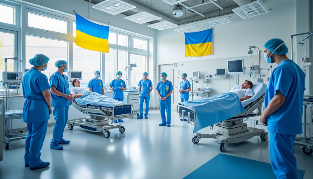 découvrez comment expertise france soutient un centre hospitalier en ukraine, dédié aux soins des blessés de guerre, offrant un appui essentiel en pleine crise.