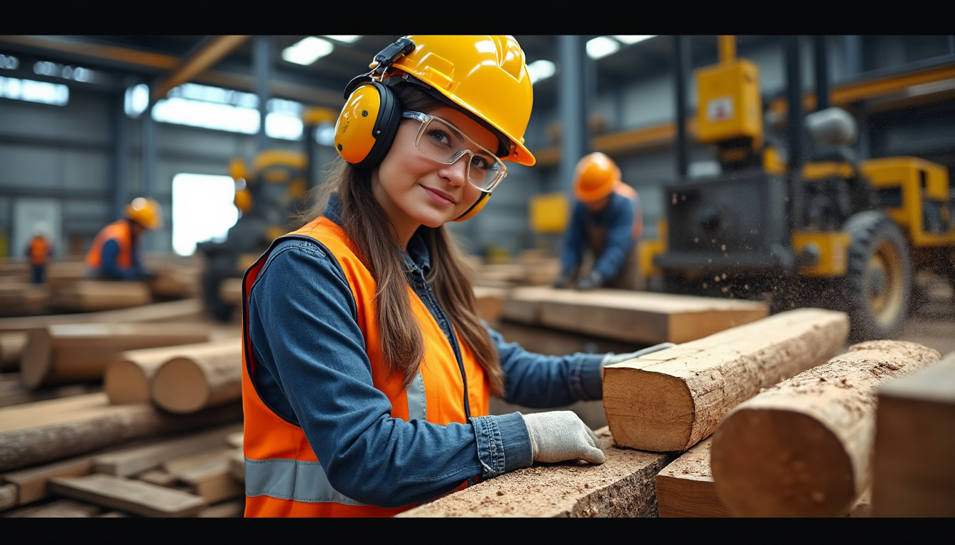 dans les scieries, un métier longtemps masculin s’ouvre aux femmes, mais les risques et les conditions de travail compliquent le recrutement.